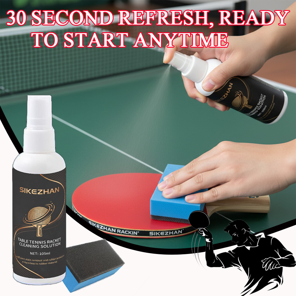 Table Tennis Venue - Wash Free Table Tennis Racket Cleaning