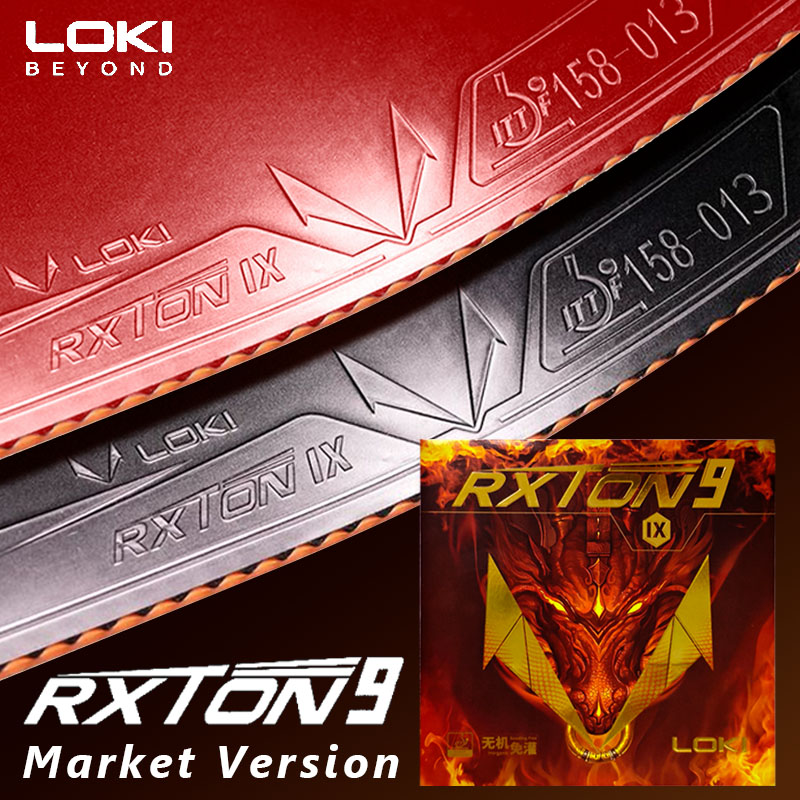 Table Tennis Venue - LOKI RXTON 9 Table Tennis Rubber