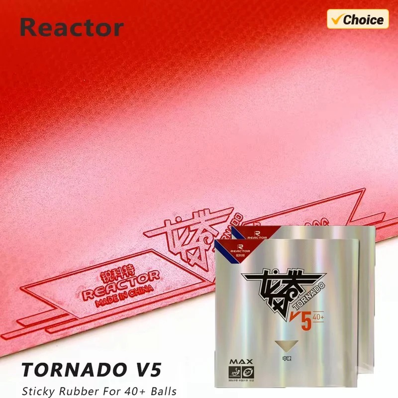 Table Tennis Venue - REACTOR Tornado V5 Table Tennis Rubber