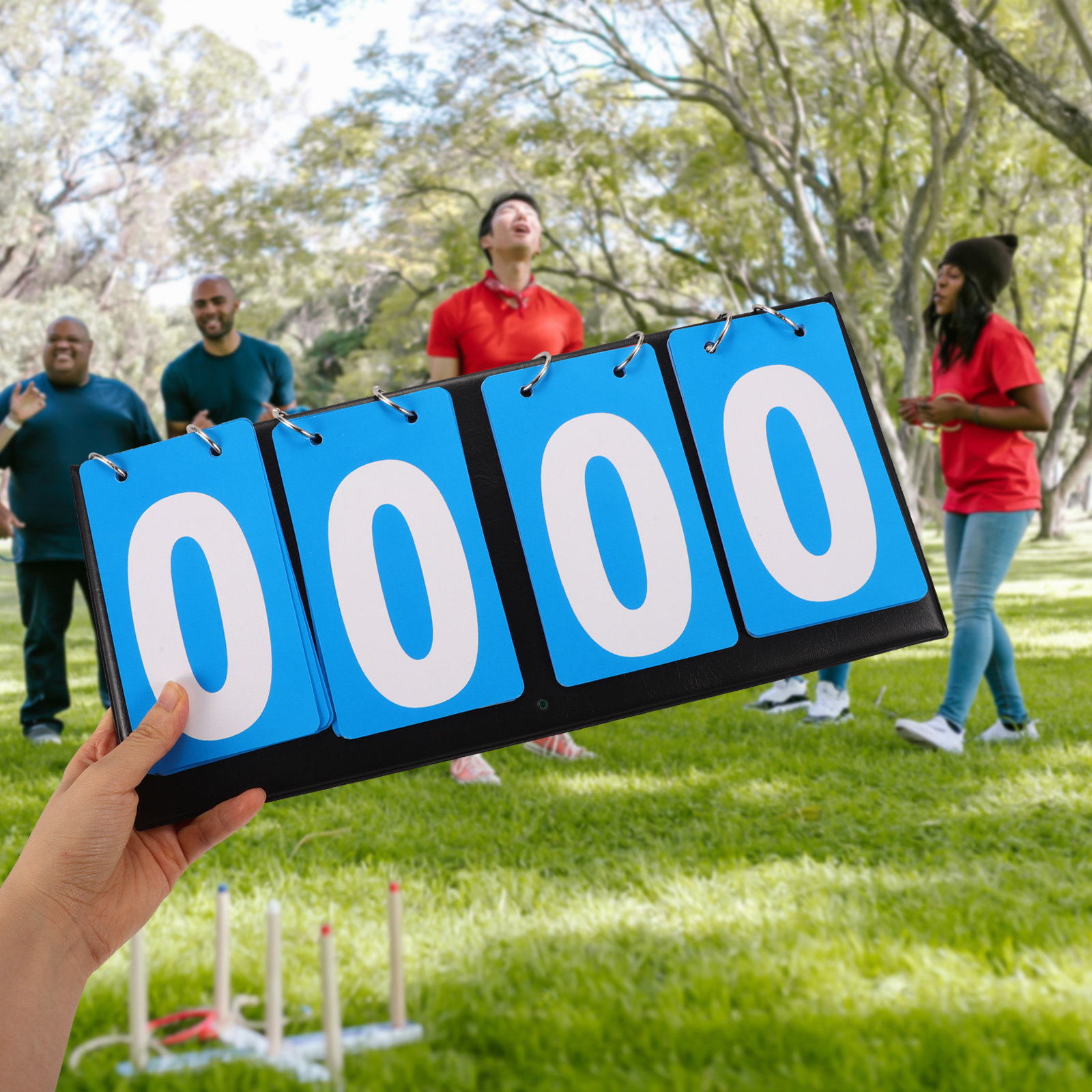 Four Scoreboards Portable Bask - Table Tennis Scoring 评论和价格