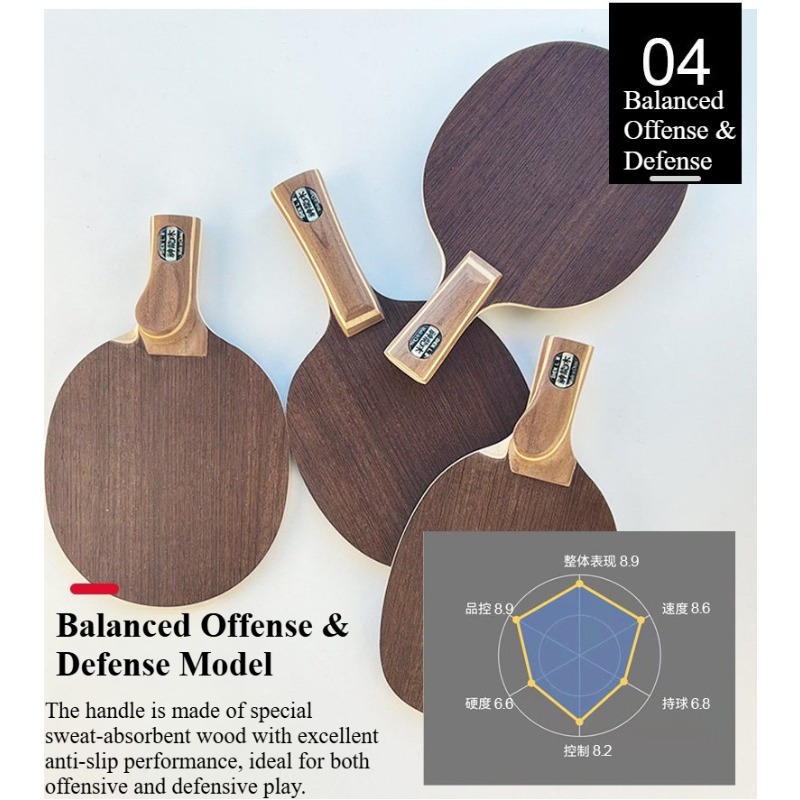 Chinese/Japanese Penhold Table - Table Tennis Paddles 评论和价格