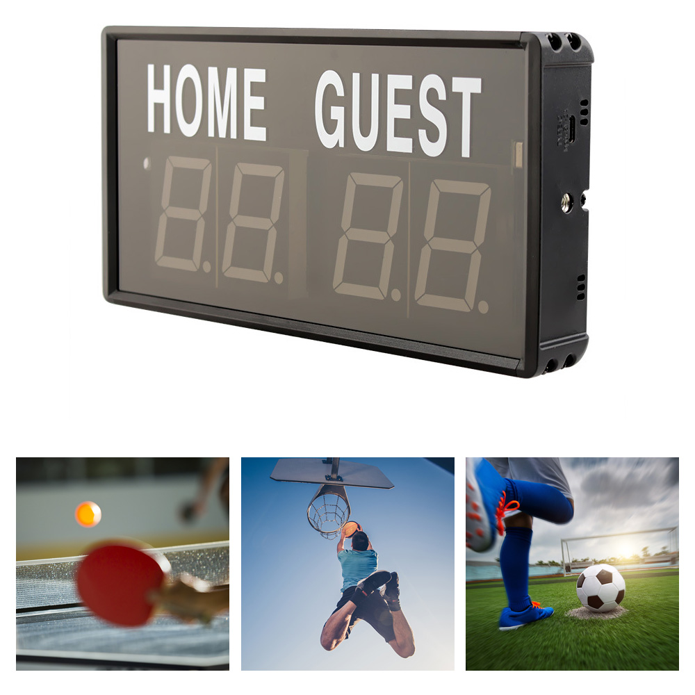 4-Digit LED Electronic Score K - Table Tennis Scoring 评论和价格