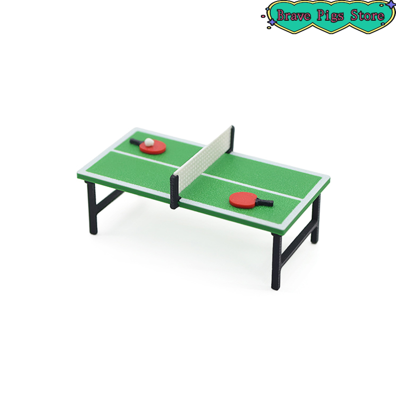 1:12 Miniature Table Tennis Ra - Table Tennis Venue 评论和价格
