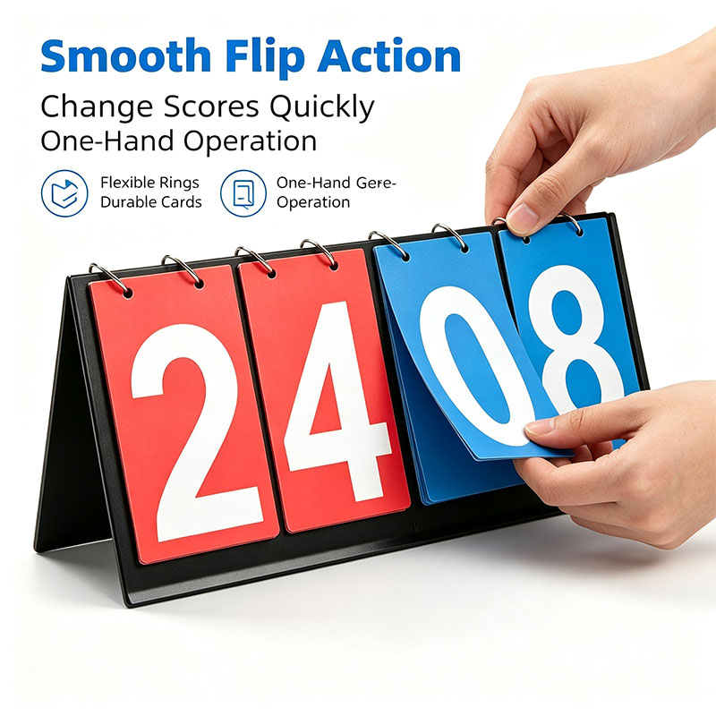 4‑Digit Flip Scoreboard Portab - Table Tennis Scoring 评论和价格